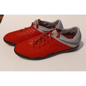 Nike Hypervenom Phantom 3 Elite FG Red Grey Soccer Shoes Size 6.5